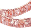 CC Wonderland Rose Gold Fringe Banner - 5 Ft.Pack of 2 by CC+Wonderland