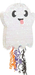 Halloween Mini Pinata Pull String Ghost by Spooky+Central
