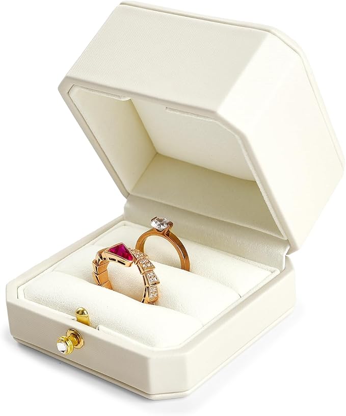 Oirlv Premium Leather Double Ring Box - Image 7