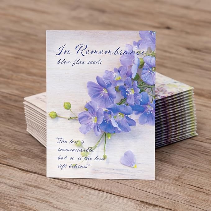 Bentley Seed Co. | in Remembrance Love Left Behind | Non-GMO, Non-Coated Blue by OfficialBentleySeedProducts