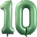 GOER Number 10 Balloons for 10th Birthday Party Decorations, 42 Inch Jumbo Foil by GOER
