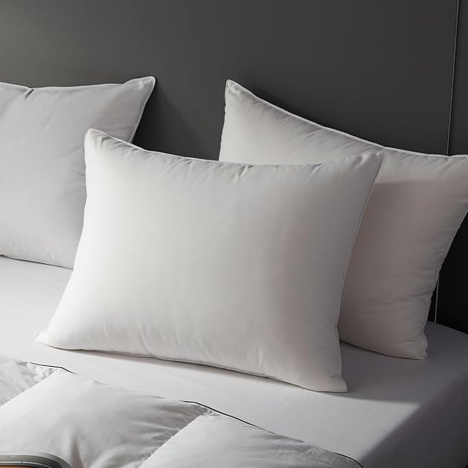 Globon Ultra Soft Down Pillow Standard Size, All Down Filled Bed Pillow - Image 7
