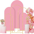 Wedding Arch Backdrop Stand Set of 3, Metal Arch Backdrop Stand by Gawicpy