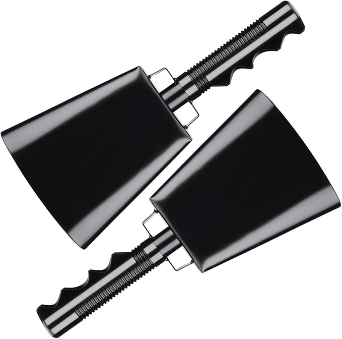 Deke Home - 2 Pack 10 Inch Steel Cowbells by DekeHome