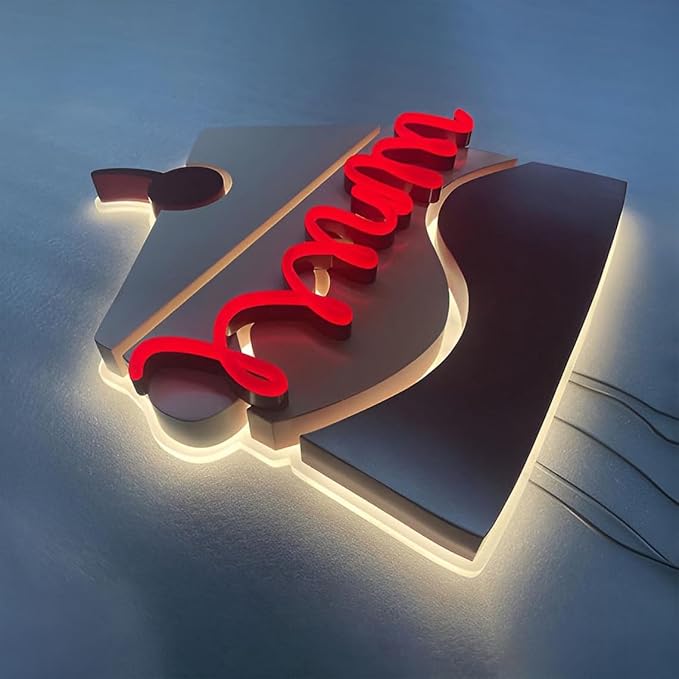 Custom Business Backlit Sign Custom Illuminated Backlit/Frontlit Channel Letters - Image 5