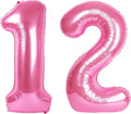 number pink 12 balloon by Upgesy