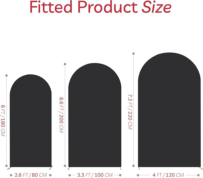 Spandex Anti Wrinkle Arch Backdrop Cover - Image 5