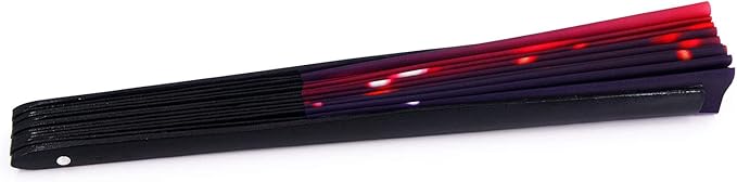 Amajiji Large Folding Hand Rave Fan Popping Fan - Image 8