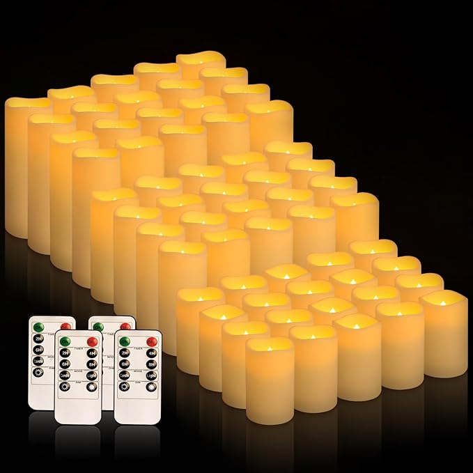 60-Pack LED Flameless Candles - Image 4