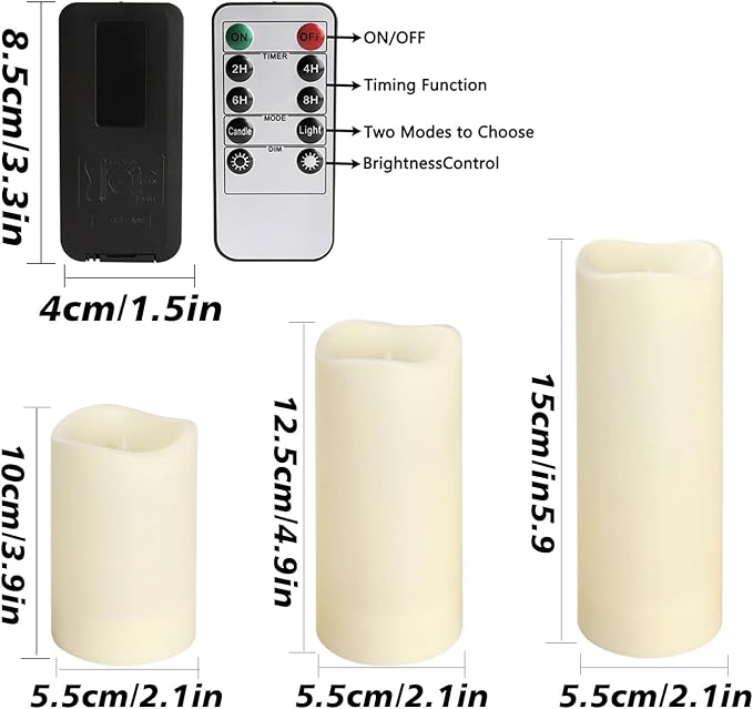 72-Pack LED Flameless Candles - Image 5