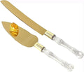 Elegant Cake Knife and Server Set by ADOROX