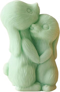 Couple Rabbit Candle Mold by ESEENSSiliconeMolds