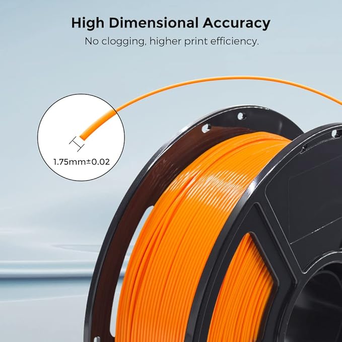 FLASHFORGE 3D Printer Filament, PLA PRO Filament 1.75mm, 1KG Spool, Dimensional - Image 5