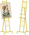 Skcoipsra 2 Pack Gold Easel Stand, 3 Tier Adjustable Larger Wedding Welcome by Skcoipsra