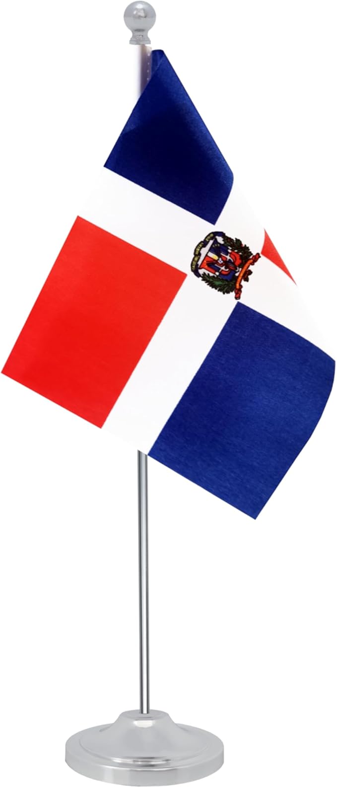 Dominica Desk Flag, Dominican Table Office Flag by Unknown