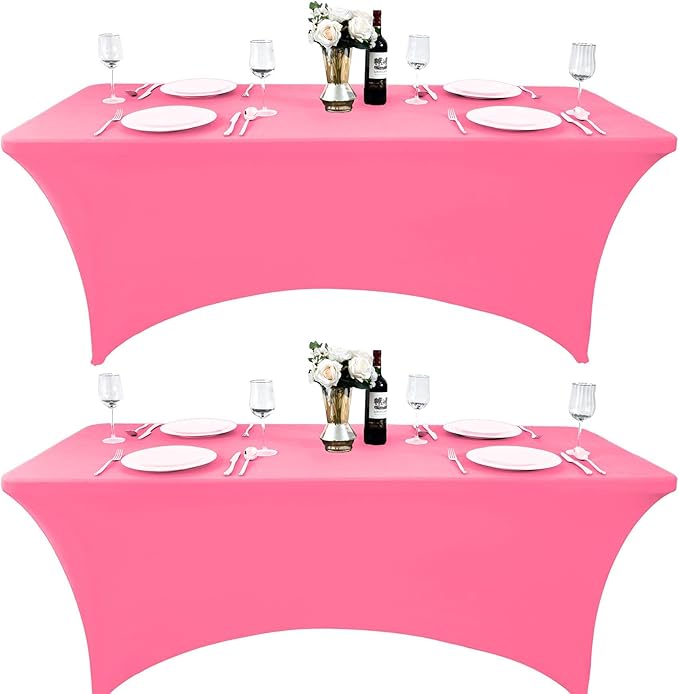 2-Pack 4ft Spandex Table Covers by Unknown