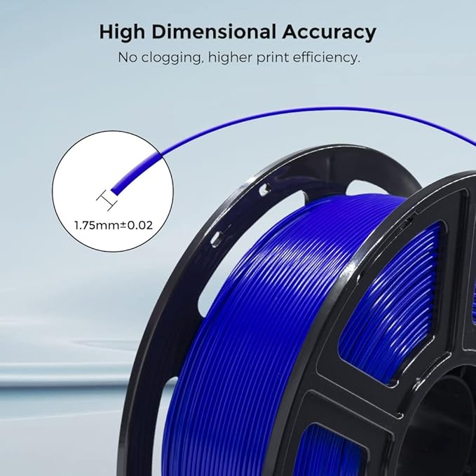 FLASHFORGE 3D Printer Filament, PLA PRO Filament 1.75mm, 1KG Spool, Dimensional - Image 5