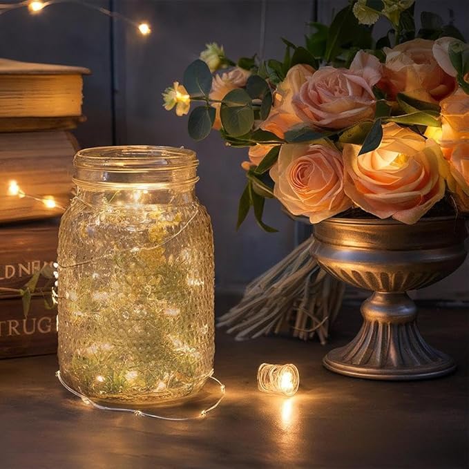 WELLIFE Mason Jars 32 oz, 6 Pack Quart Mason Jars Wide Mouth - Image 5