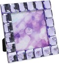 Isaac Jacobs Decorative Sparkling Light Purple Jewel Picture Frame, Photo by IsaacJacobs