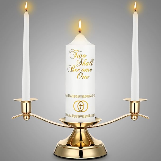 Irenare Unity Candles with Holder by Irenare