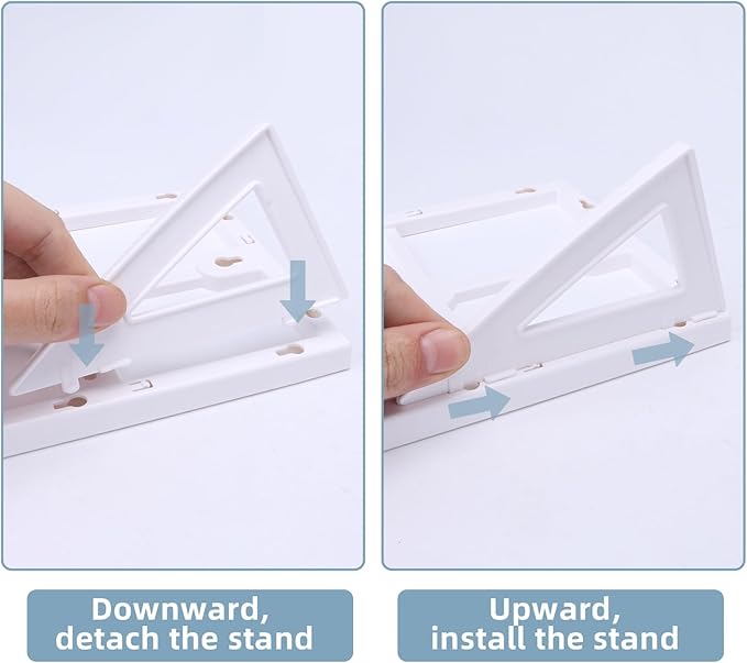 Magnetic Dry Erase Board White Board, 8.3'' x 5.8'', Small Stand-Up or Hangable - Image 6