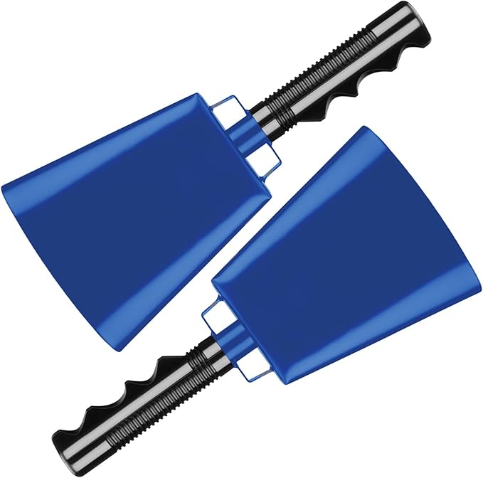 Deke Home - 2 Pack 10 Inch Steel Cowbells by DekeHome