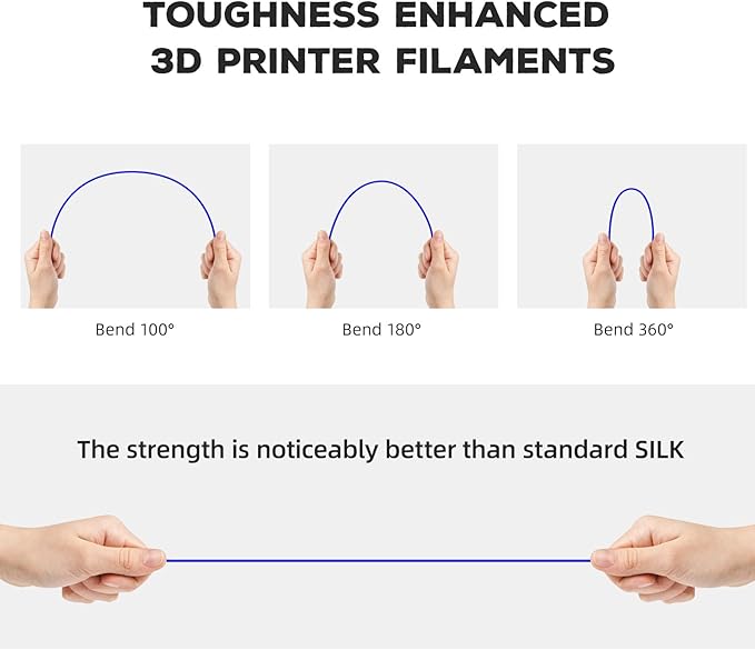 FLASHFORGE PLA Filament 1.75mm, 3D Printer Filament 1kg Spool, Dimensional - Image 4