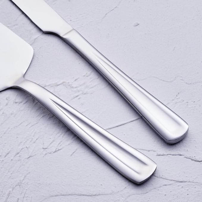 GoGeiLi Cake Knife and Server Set, Stainless Steel Cake Cutter Set - Image 4