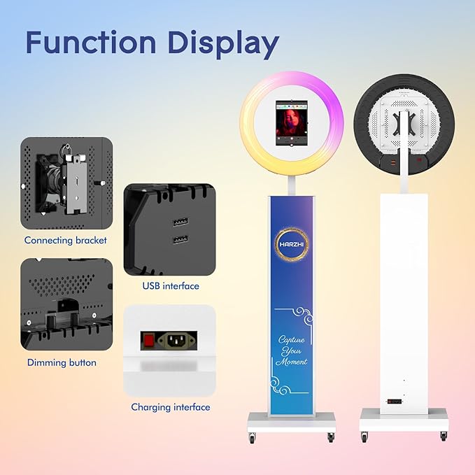 HARZHI Portable Photo Booth Compatible - Image 4