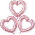 Pink Heart Balloons by vibzox