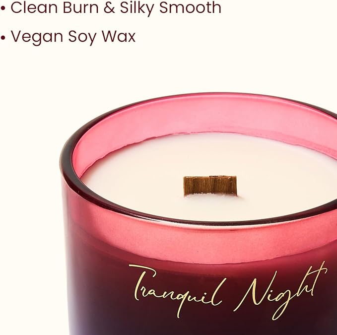 M&SENSE 9.88oz Natural Soy Wax Jar Candle - Image 4