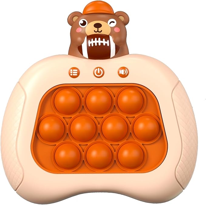 Pop Game, Football Bear Fidget Toy by Unknown