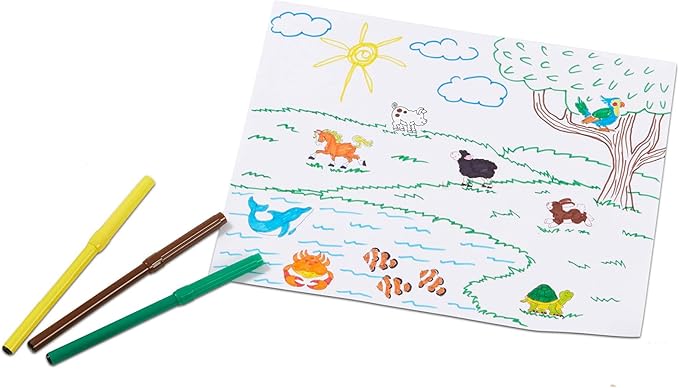 Melissa & Doug Deluxe Wooden Stamp Set: Animals - Image 4