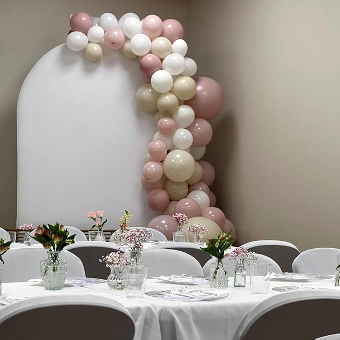 Dusty Pink and Gold Balloons Set - Image 4