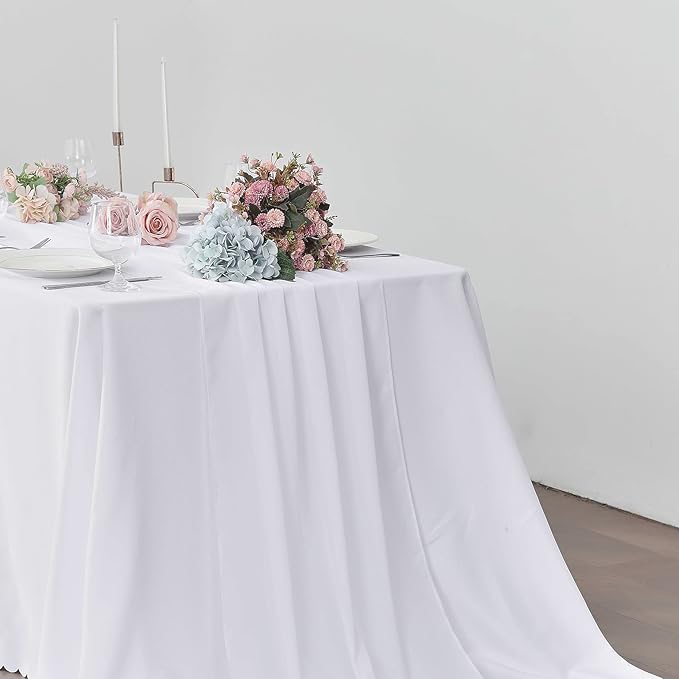 2 Pack 10Ft White Chiffon Table Runner Sheer 29x120 Inch - Image 6