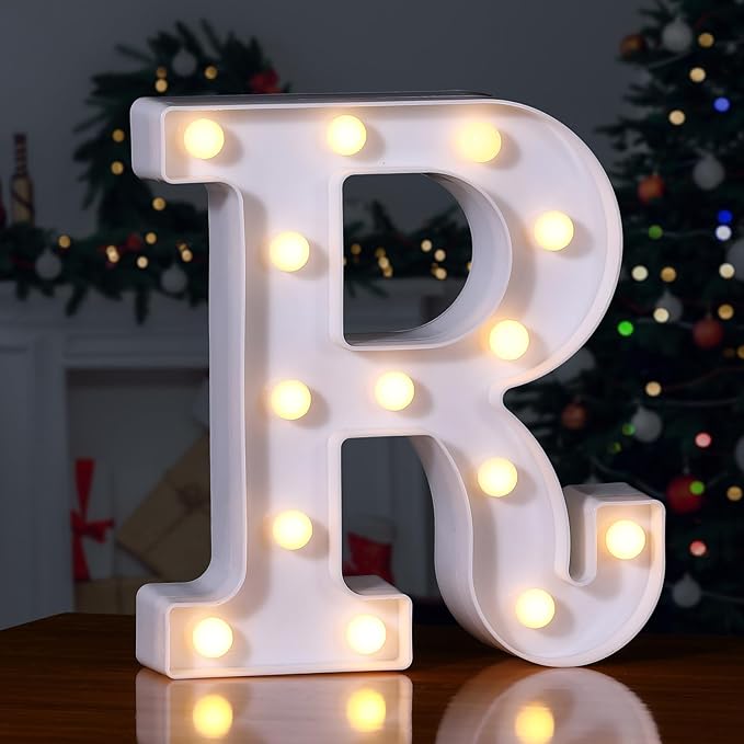 Foaky LED Letter Lights Sign Marquee Light Up Letters Sign by Foaky