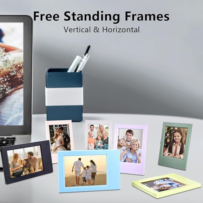24 Pcs Polaroid Picture Frames, Office Tabletop Display - Image 6