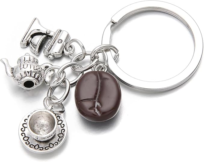 PHAETON 20PCS Coffee Bean Keychain - Image 4