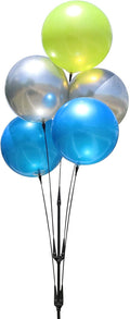 Weatherproof Reusable Balloon Cluster Kit – 5 Outdoor Balloons by BalloonInnovations