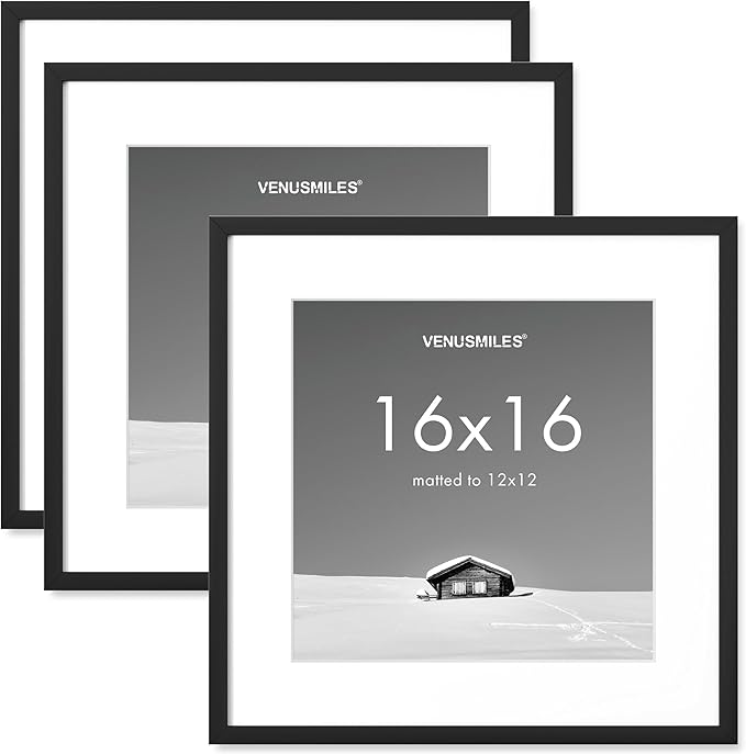 16x16 inch Picture Frame, 16x16 Photo Frames by Venusmiles