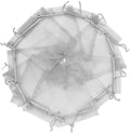 Wudygirl 100pcs Sheer Grey Organza Bags 5 x 7 Inch by Wudygirl