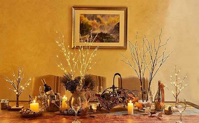 Birchlitland Lighted Brown Branches 32IN 100 LED - Image 9