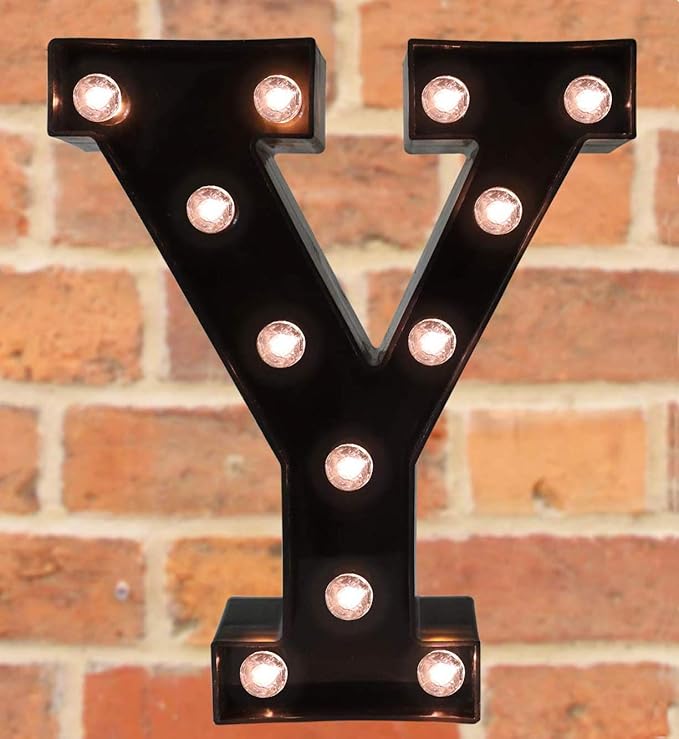 Decorative LED Illuminated Letter Marquee Sign - Image 8