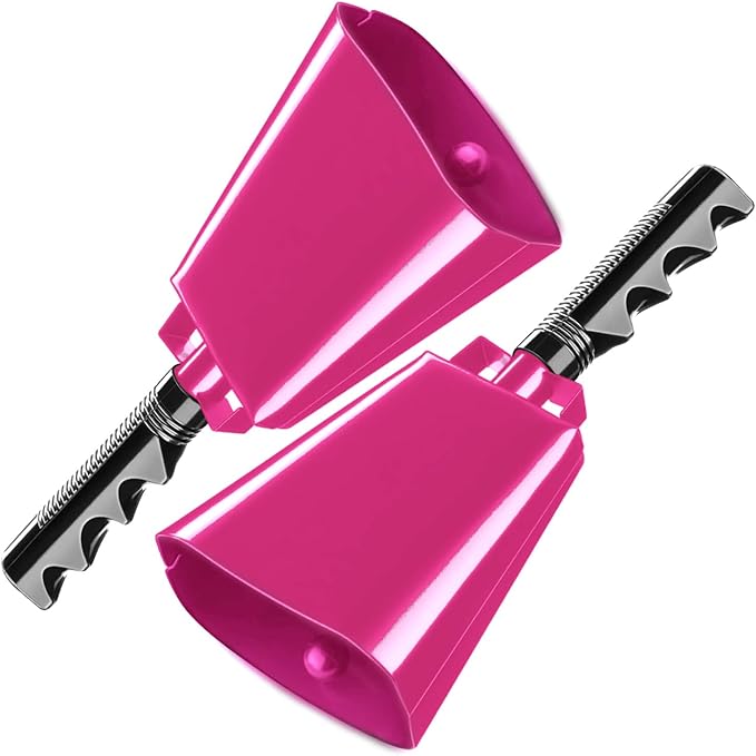 Deke Home - 2 Pack 10 Inch Steel Cowbells by DekeHome