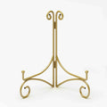 Plate Stand for Display with Hinged Folding Design, 6 Inch Picture Stands for by HEMYLU