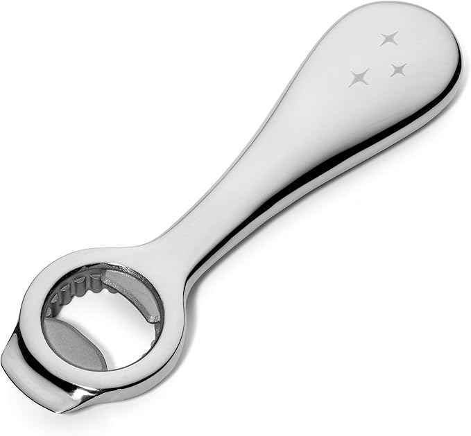 Midnight Open All-in-One Bottle and Can Opener, Ergonomic Design, Stainless - Image 3