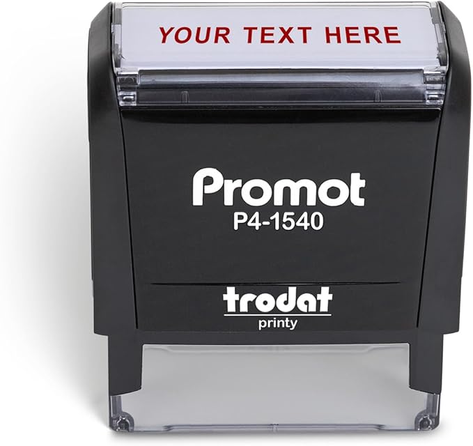 Promot Self Inking 1 Line Custom Stamp by PROMOT