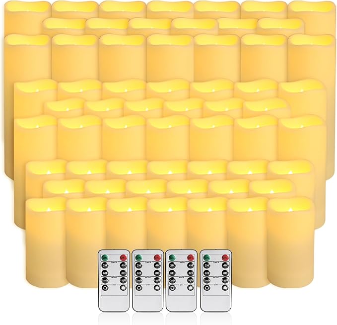 60-Pack LED Flameless Candles - Image 3