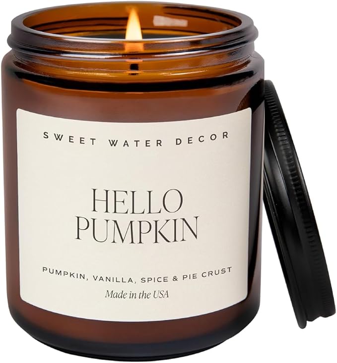 Sweet Water Decor Hello Pumpkin Candle by SweetWaterDecor