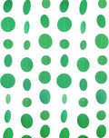 Green Paper Garland Circle Dot Party Banner Streamer Backdrop Hanging by WEVEN